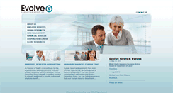 Desktop Screenshot of evolveconsultinginc.com